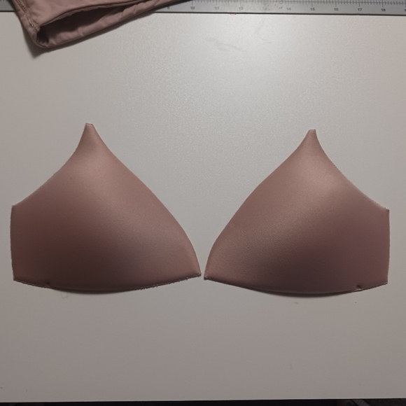 PEPPER Seamless Nude Pink Bra Large Longline removable Cups - Picture 5 of 6